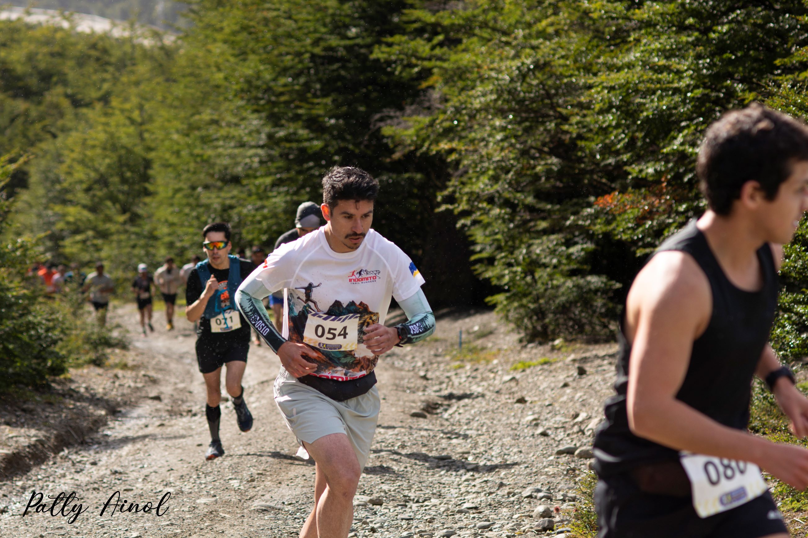 Corredor en ascenso técnico