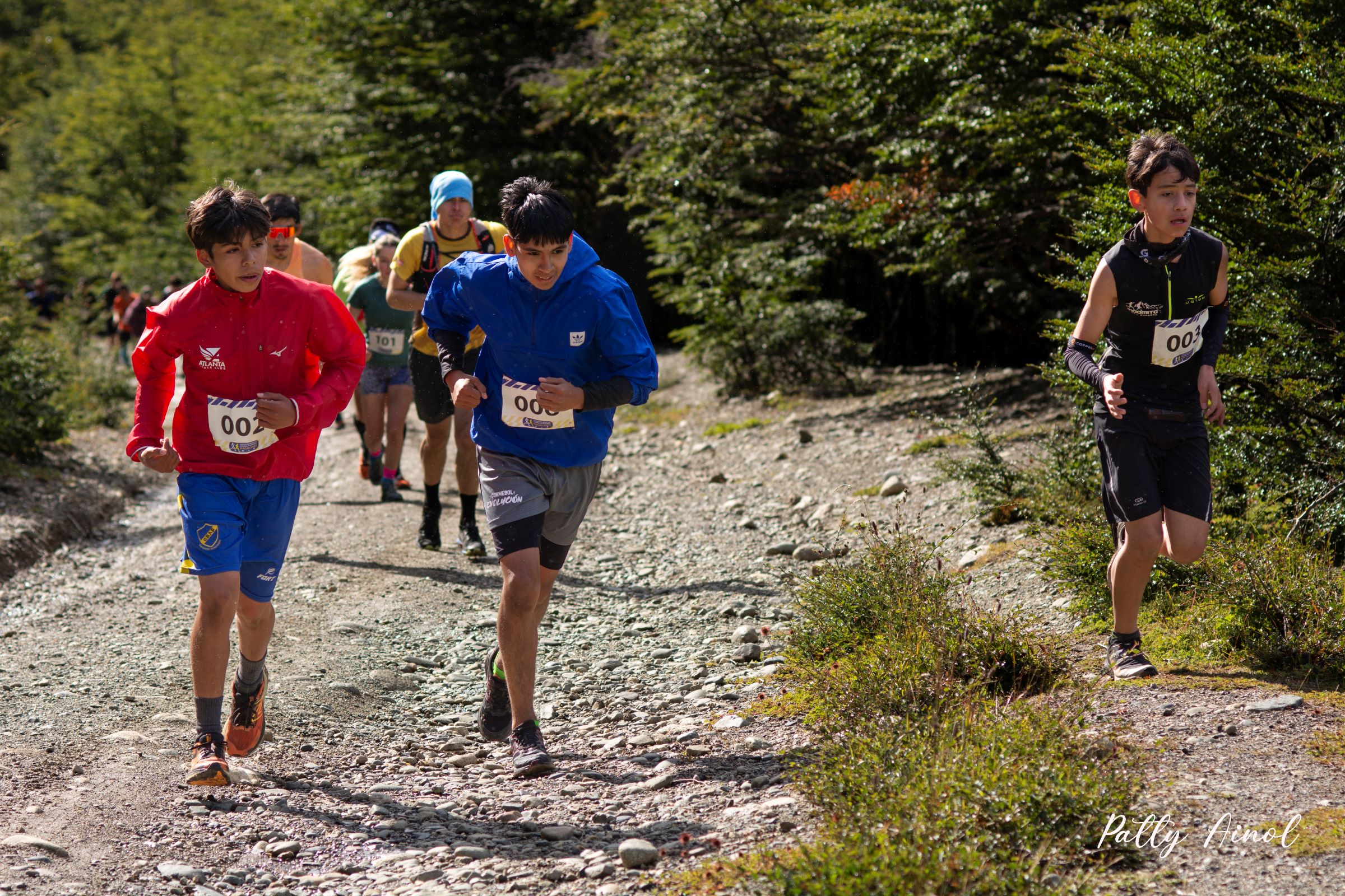 Corredor en ascenso técnico