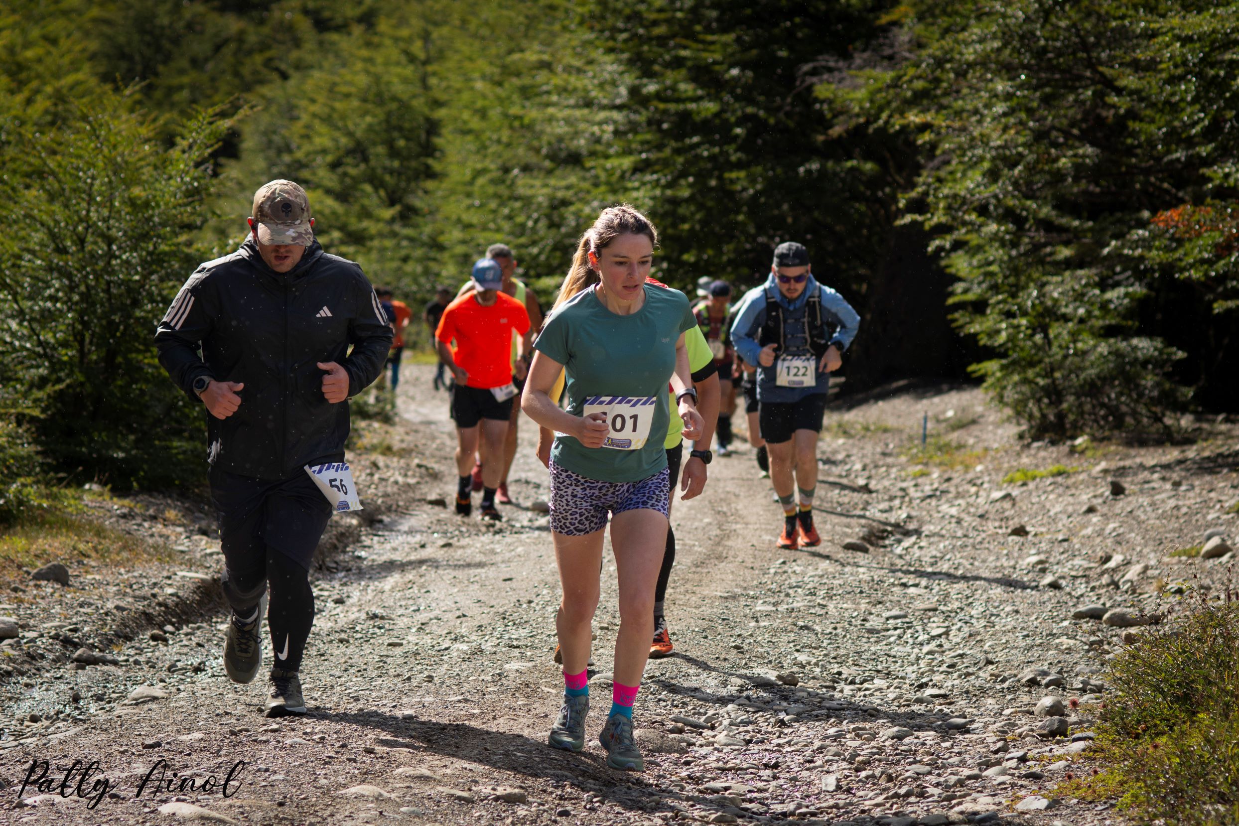 Corredor en ascenso técnico
